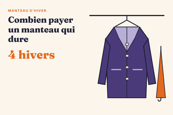 Manteau d'hiver : combien payer pour qu'il tienne plusieurs hivers